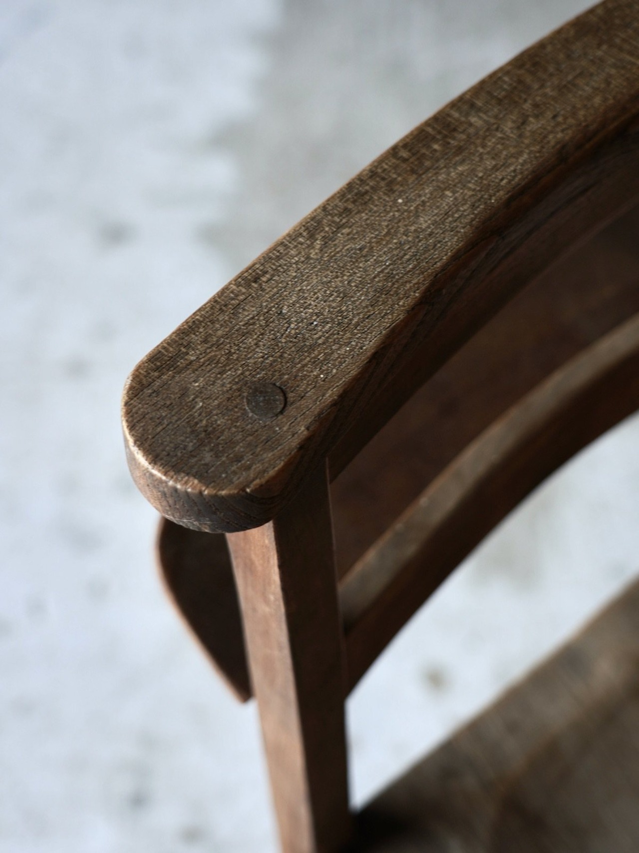 Antique church chair