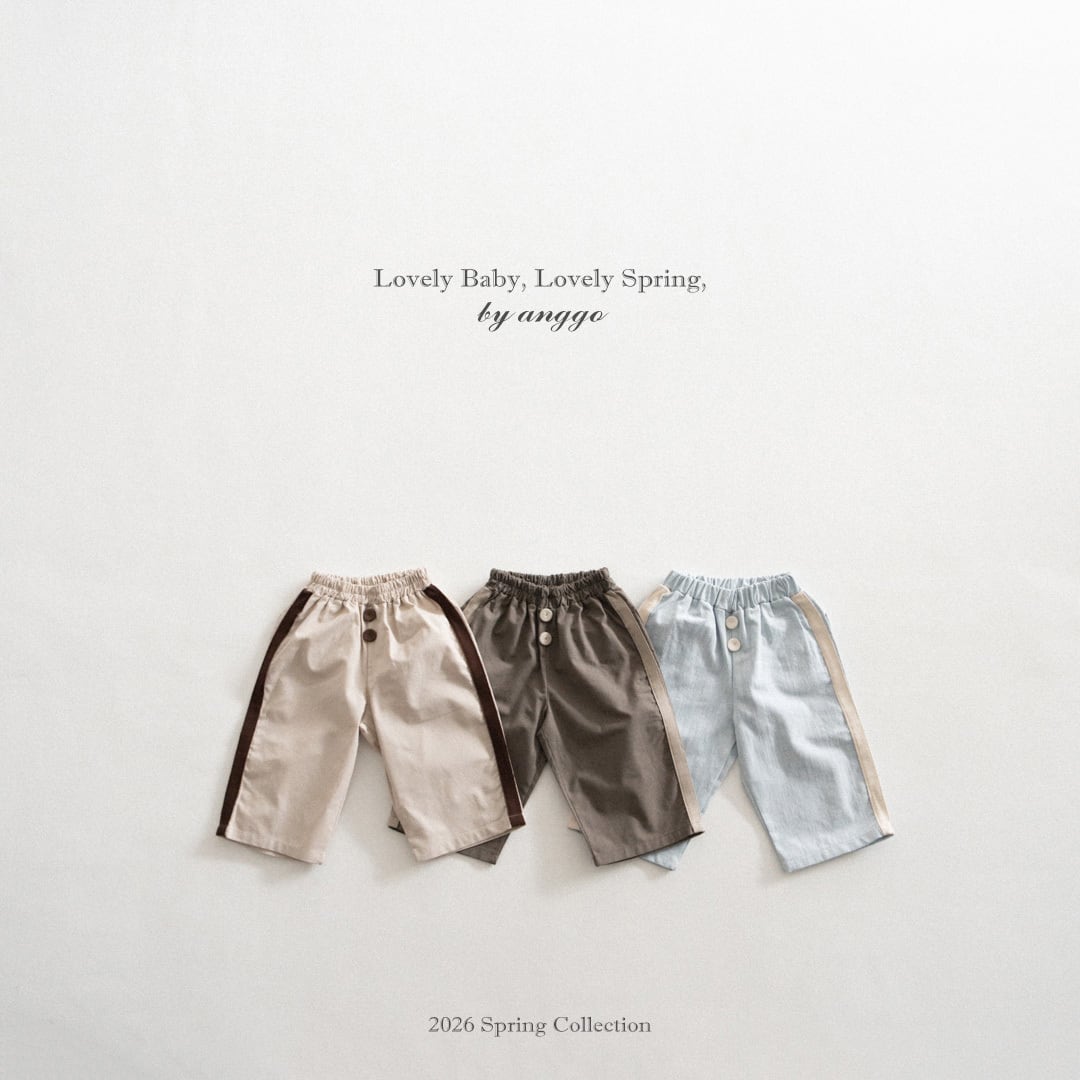 line pants【anggo】※2月下旬〜3月上旬発送予定