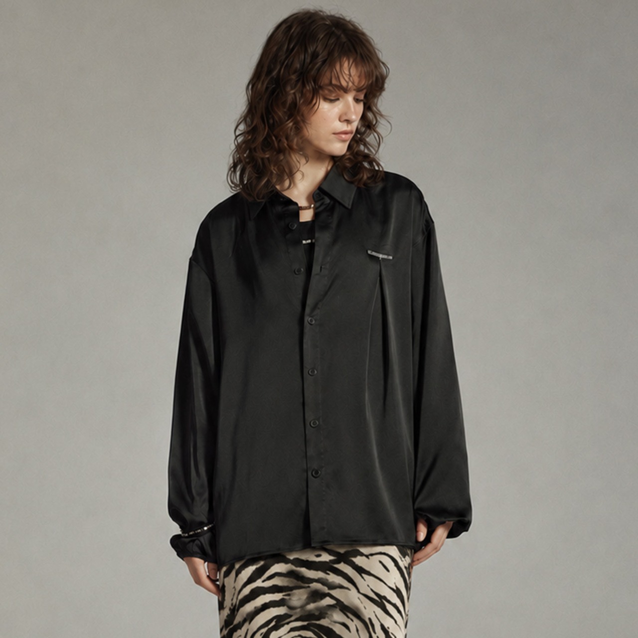Oversized tech shirt A00253