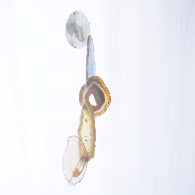 Rum - アゲートヒーリングチャイム / Agate Sun Catcher Wind Chime 412