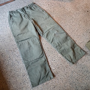 フランス軍 ヘリンボーン ダブルニー メカニックパンツ used [302094]