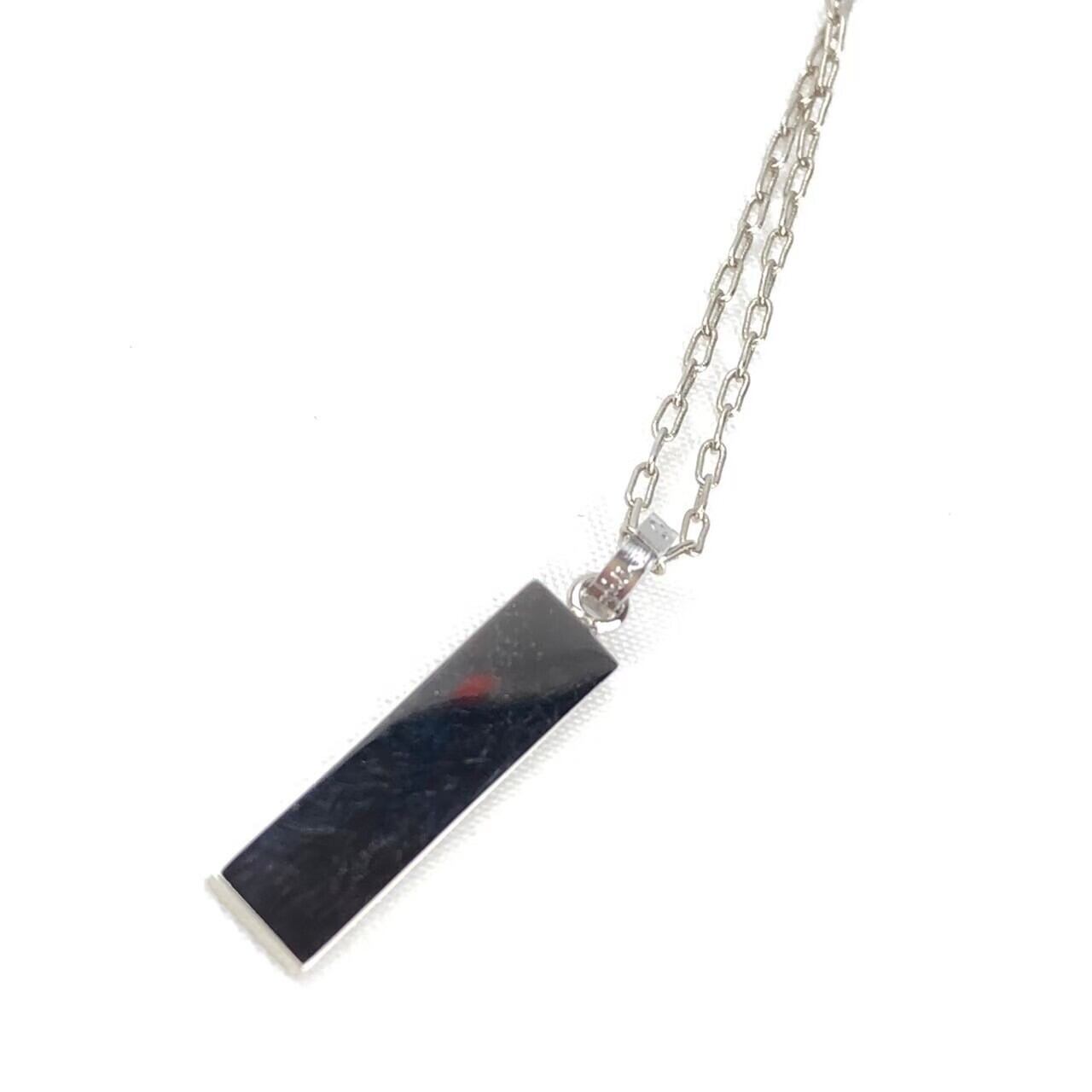 新品未使用　ポールスミス　ネックレス Shadow Stripe Emboss