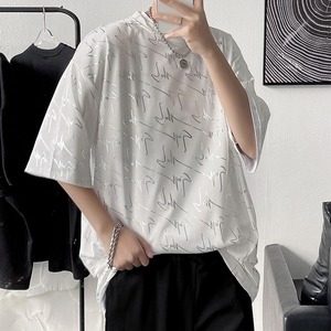 niche design wide T-shirt（ニッチデザインワイドTシャツ）-b561