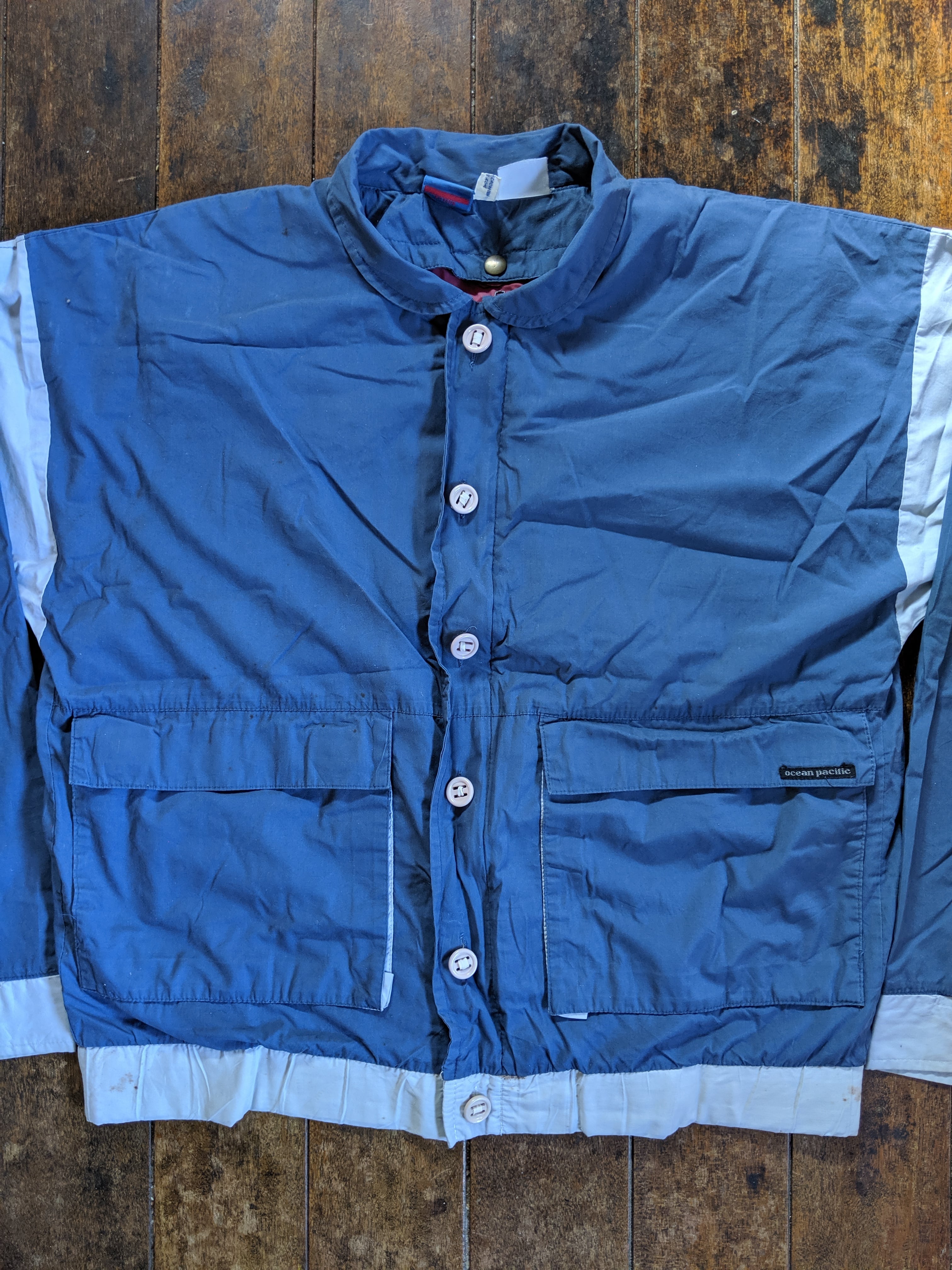 ワーク ☆ 70 s オーシャンパシフィック ジャケット ベスト コットン  