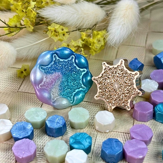 【25mm】ダイカット　スノーフレーク