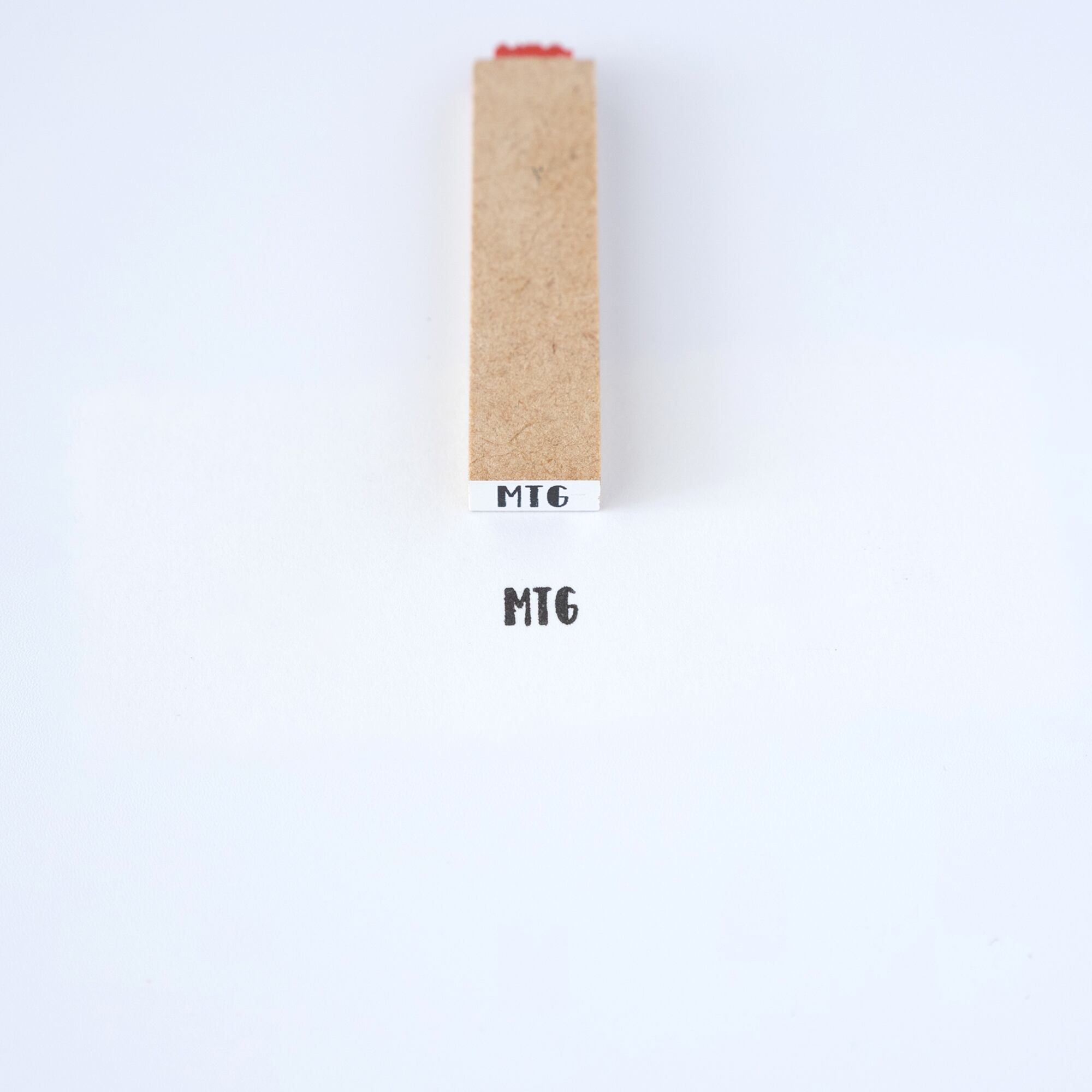 【小さな文字】MTG_ミーティング | はんこ