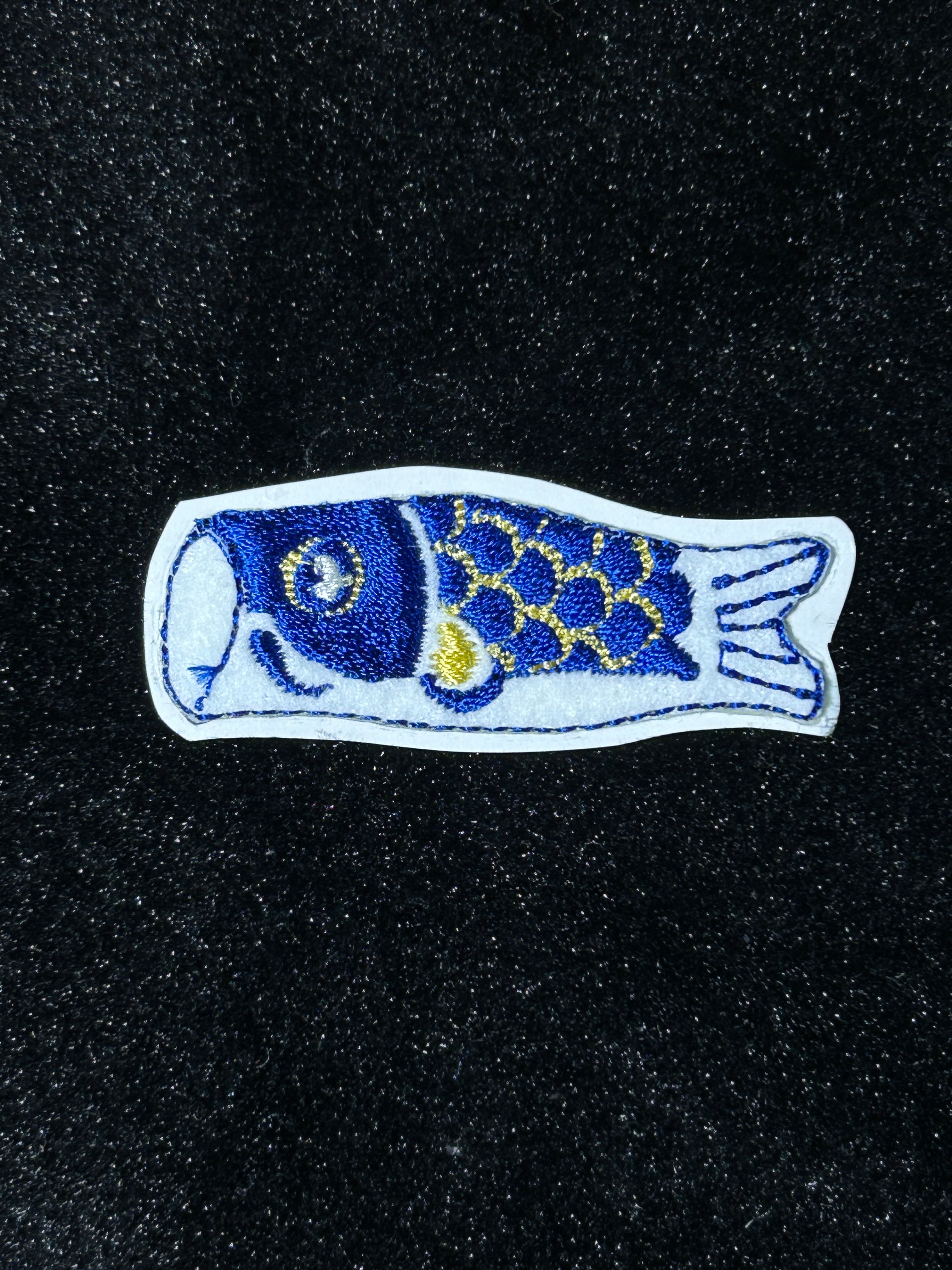 鯉のぼり 青い鯉 こどもの日 端午の節句 | studio yossy