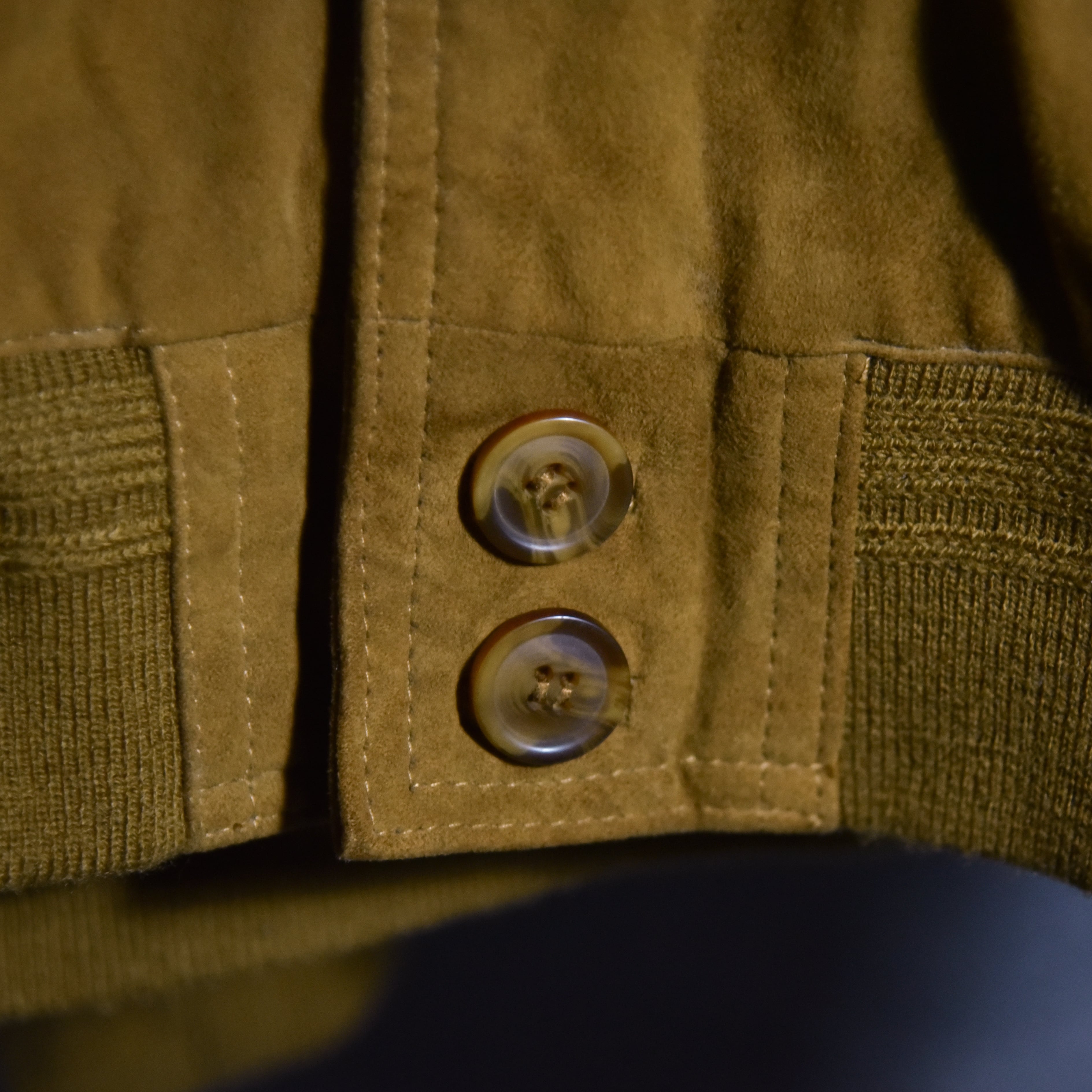 90s Italian Suede Leather Jacket VERA PELLE スエード レザー