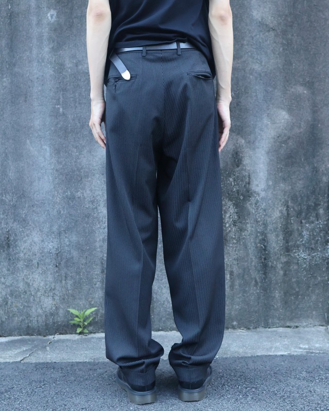 Pinstripe Tuck Double slacks