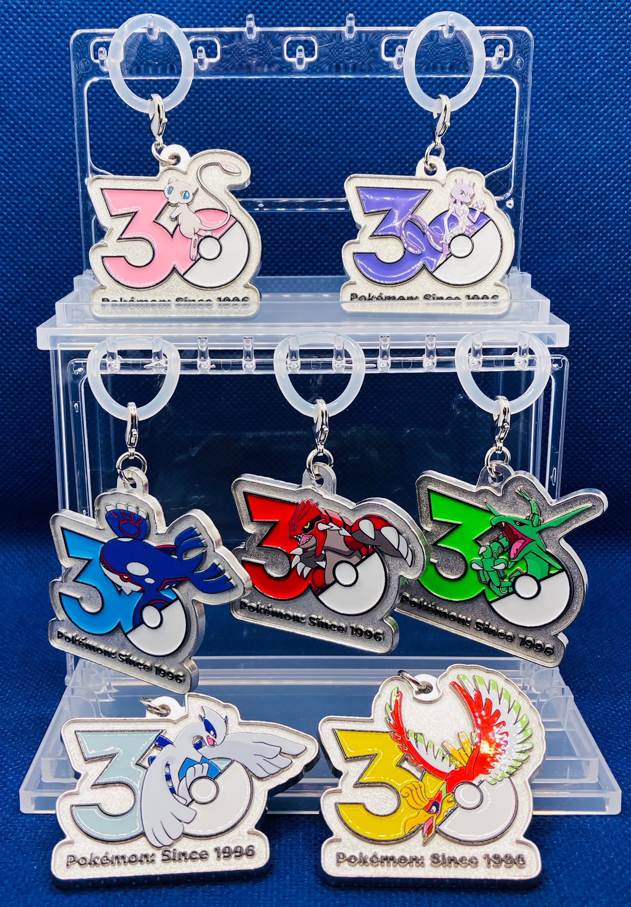 再販》ポケモン 30周年 メタルチャームマスコット～カントー、ジョウト