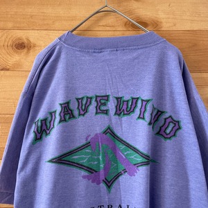 【USA古着】90s Tシャツ バックプリント ワンポイント ロゴ シングルステッチ M相当 US古着 アメリカ古着