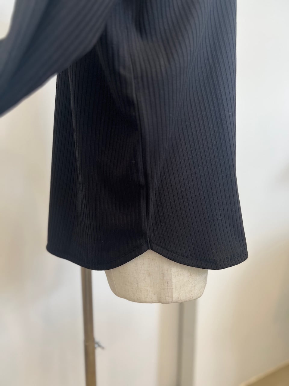 【LEMELANGE】ボートネックストレッチリブtee 8551006