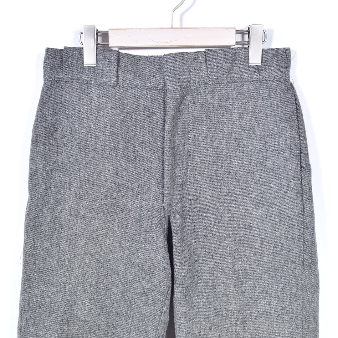 メキシコ製WOOL RICHウールスラックスグレー