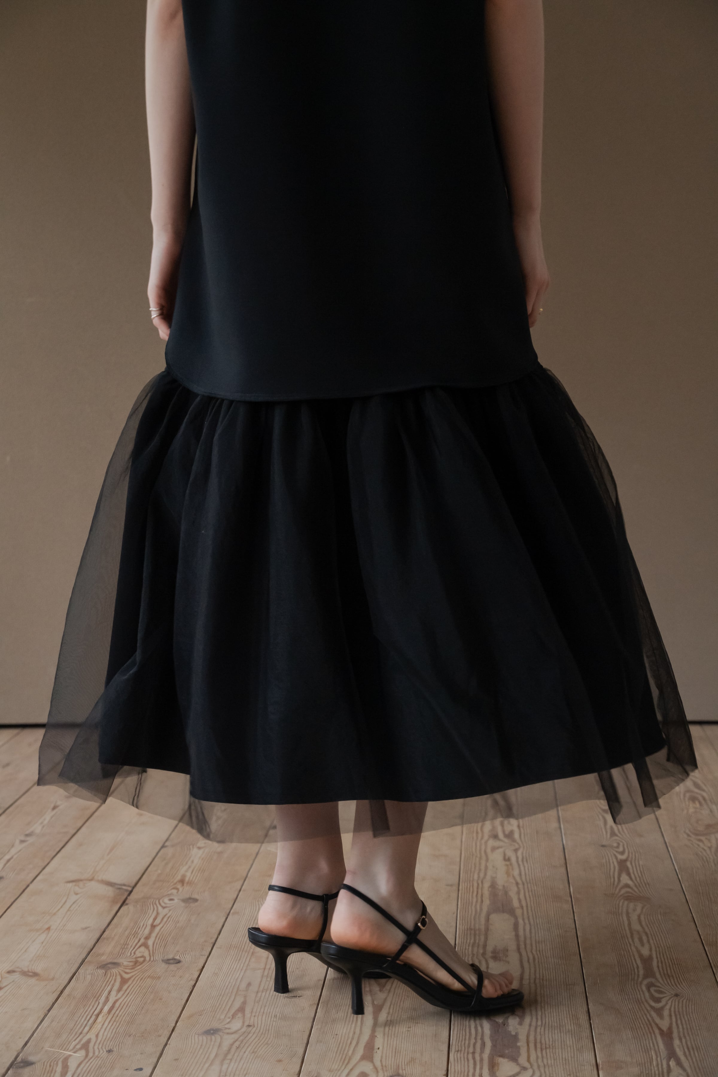 hem tulle skirt【予約販売】 | pois