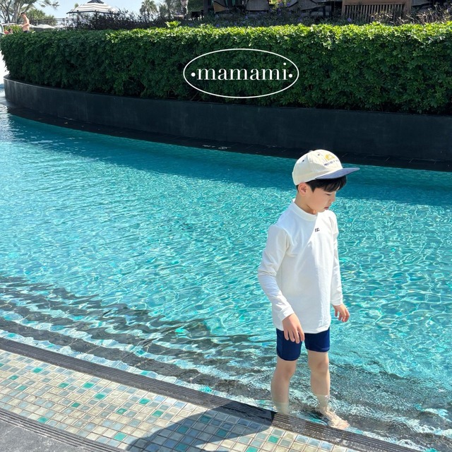 【予約】mmm rashguard/ mamami（ junior）