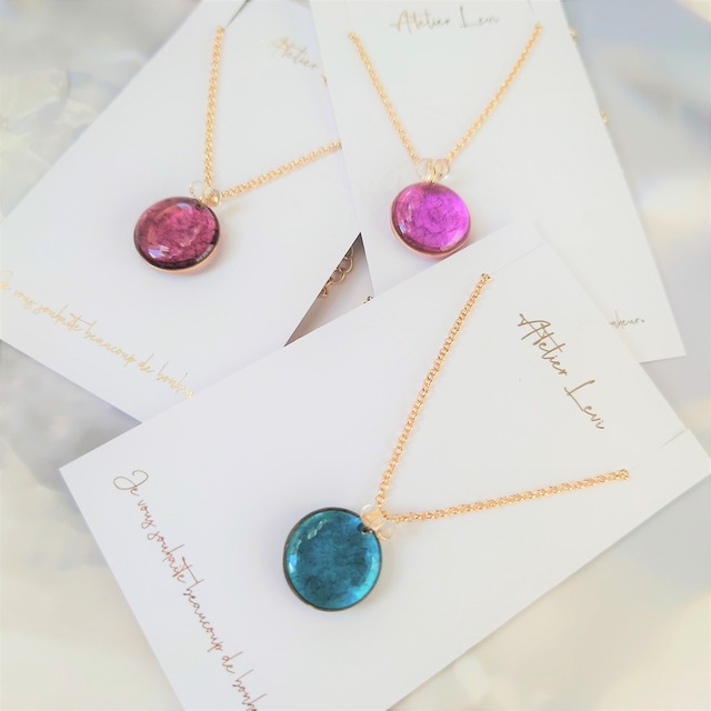 Attrait Necklace-Rose-