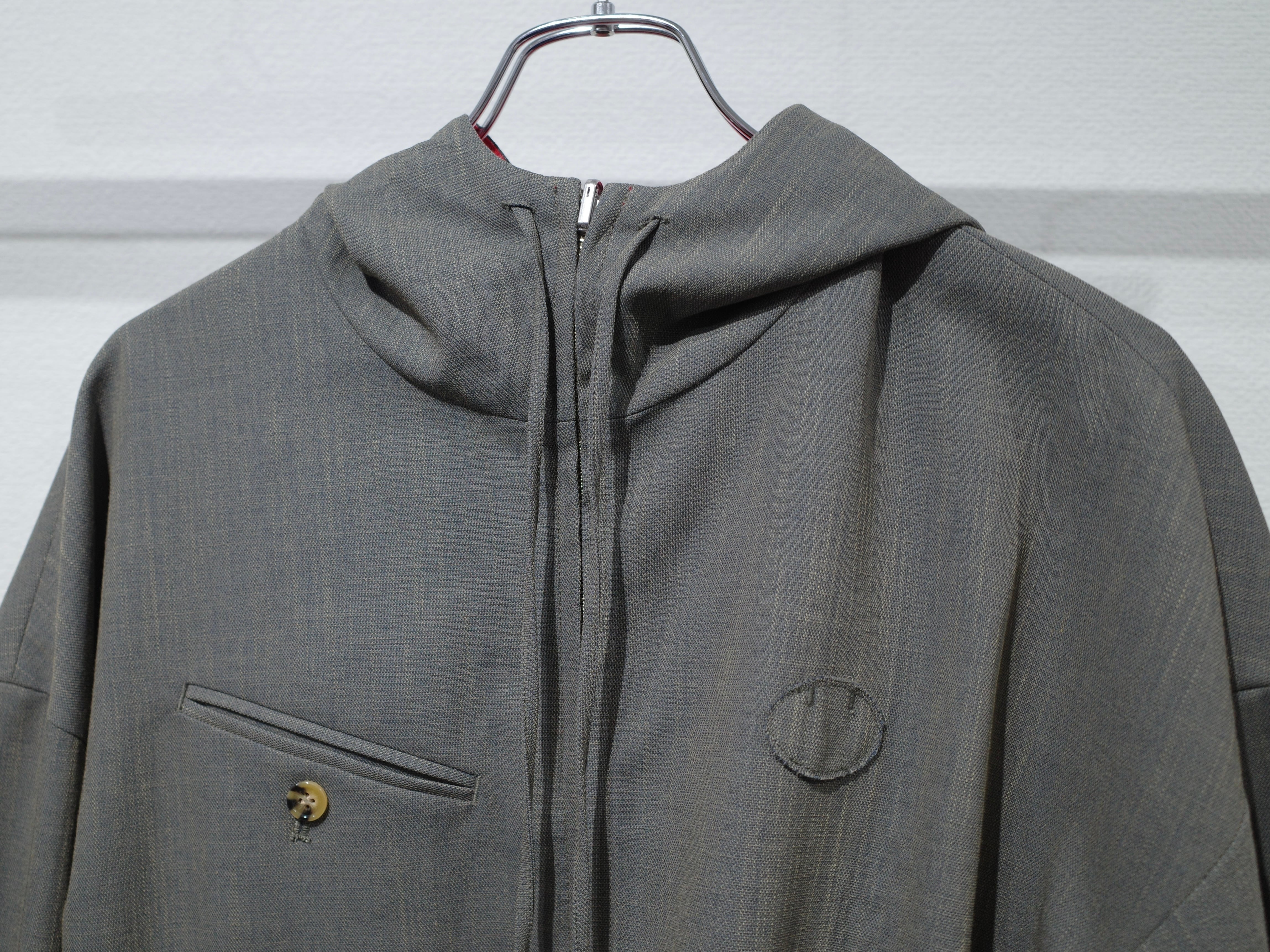 26ss SYUMAN.Suit Hoodie Jkt(Gray) | ampel