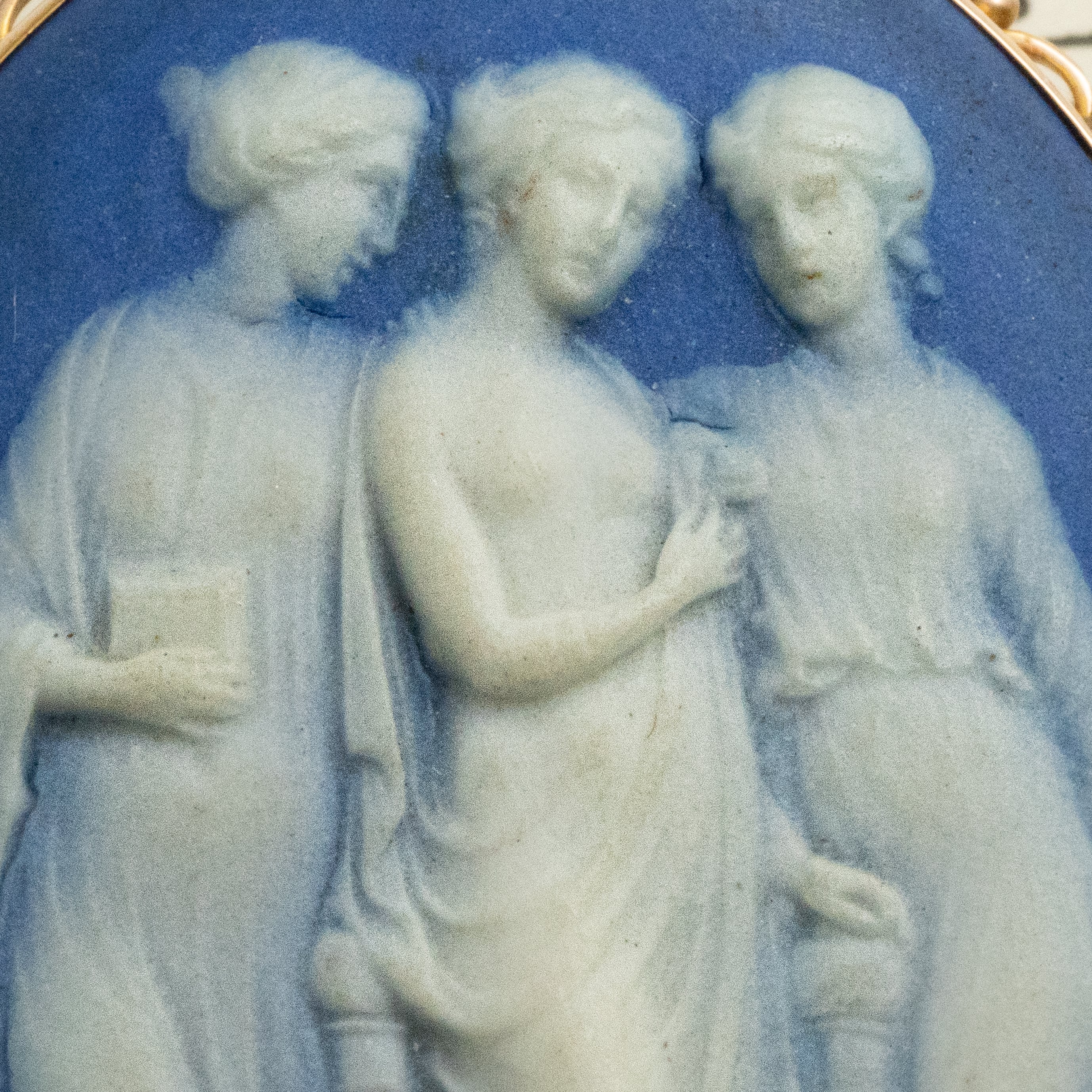 K9イギリス ウエッジウッド wedgwood ヴィンテージ カメオ ブローチ