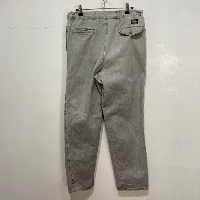 DOCKERS ドッカーズ ケミカル2タックテーパードパンツ グレー M-L相当