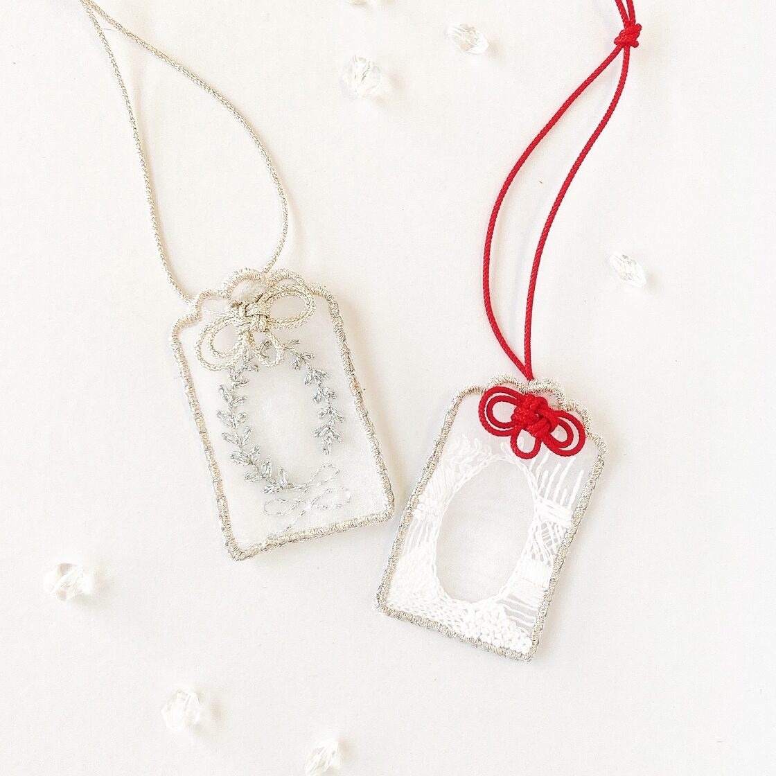 オーガンジー刺繍お守りキット | PAY ID