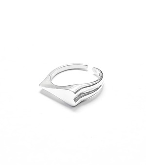 PETIT HEART SIGNET RING シルバー