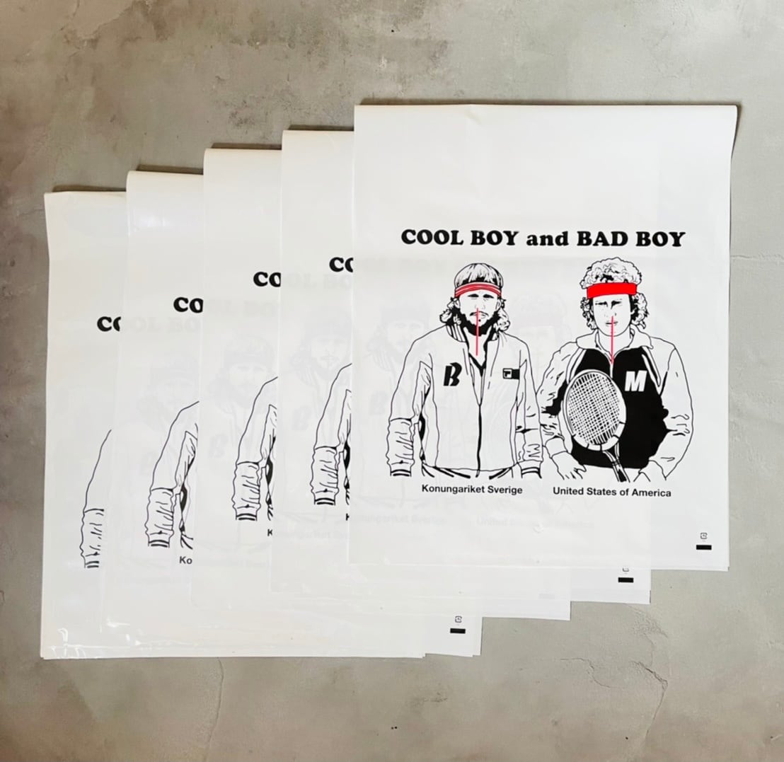 ESQUIRE BM COOL BOY and BAD BOY Racket Shopper（×5 set) | Catgut