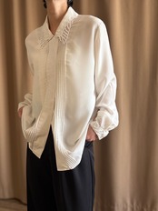 MIKADO PETITE classic shirt-5172-3