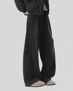 Heavy Washed Wide Pants（95％/40％）