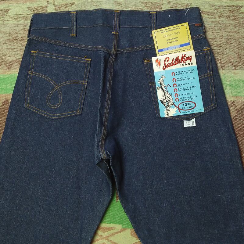 Dead-Stock 70s KEY Saddle King Denim Jeans | Wonder Wear ...