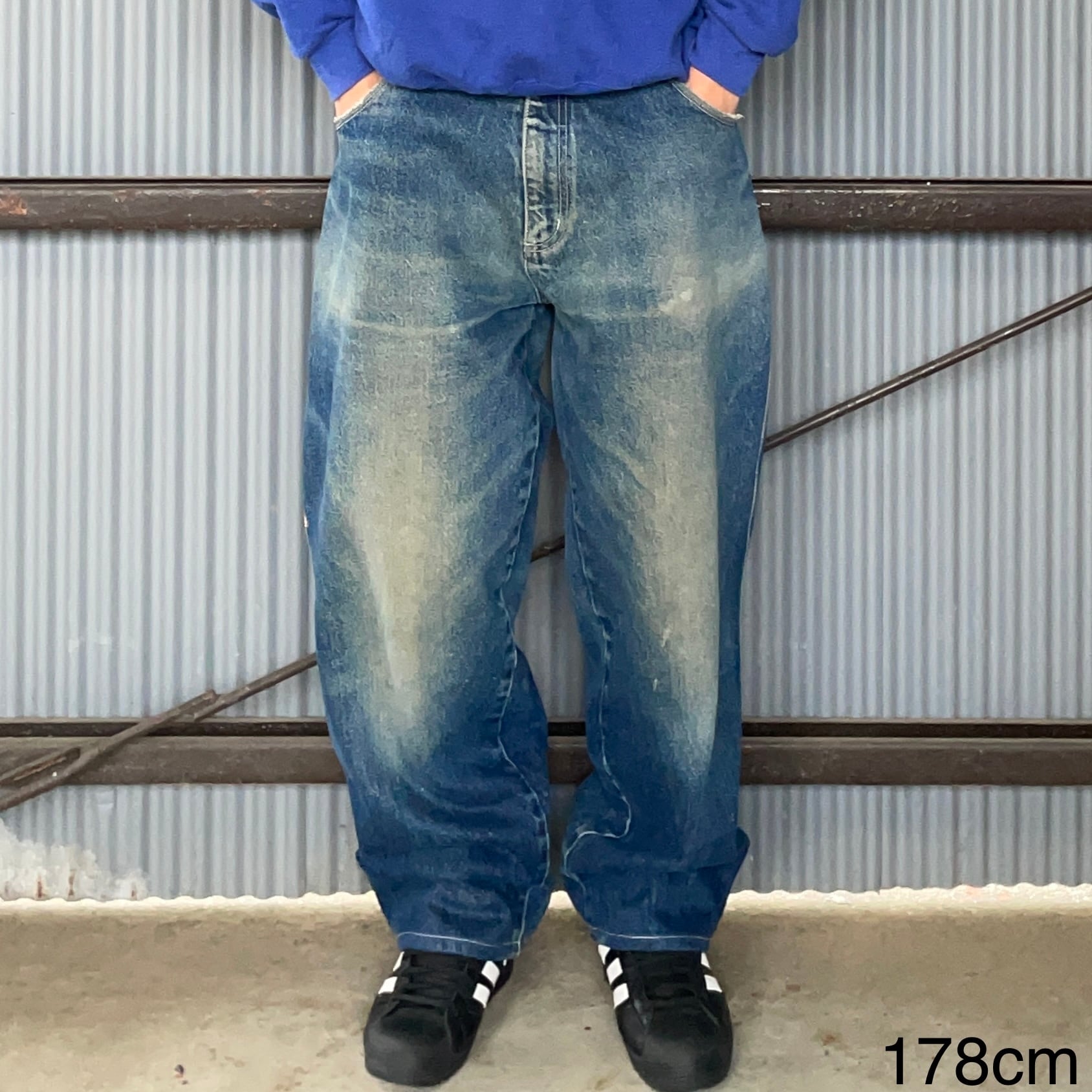 W32×L30#裾上げ済み】SOUTHPOLE JEANS デニムパンツ 刺繍 | 古着屋OLDGREEN