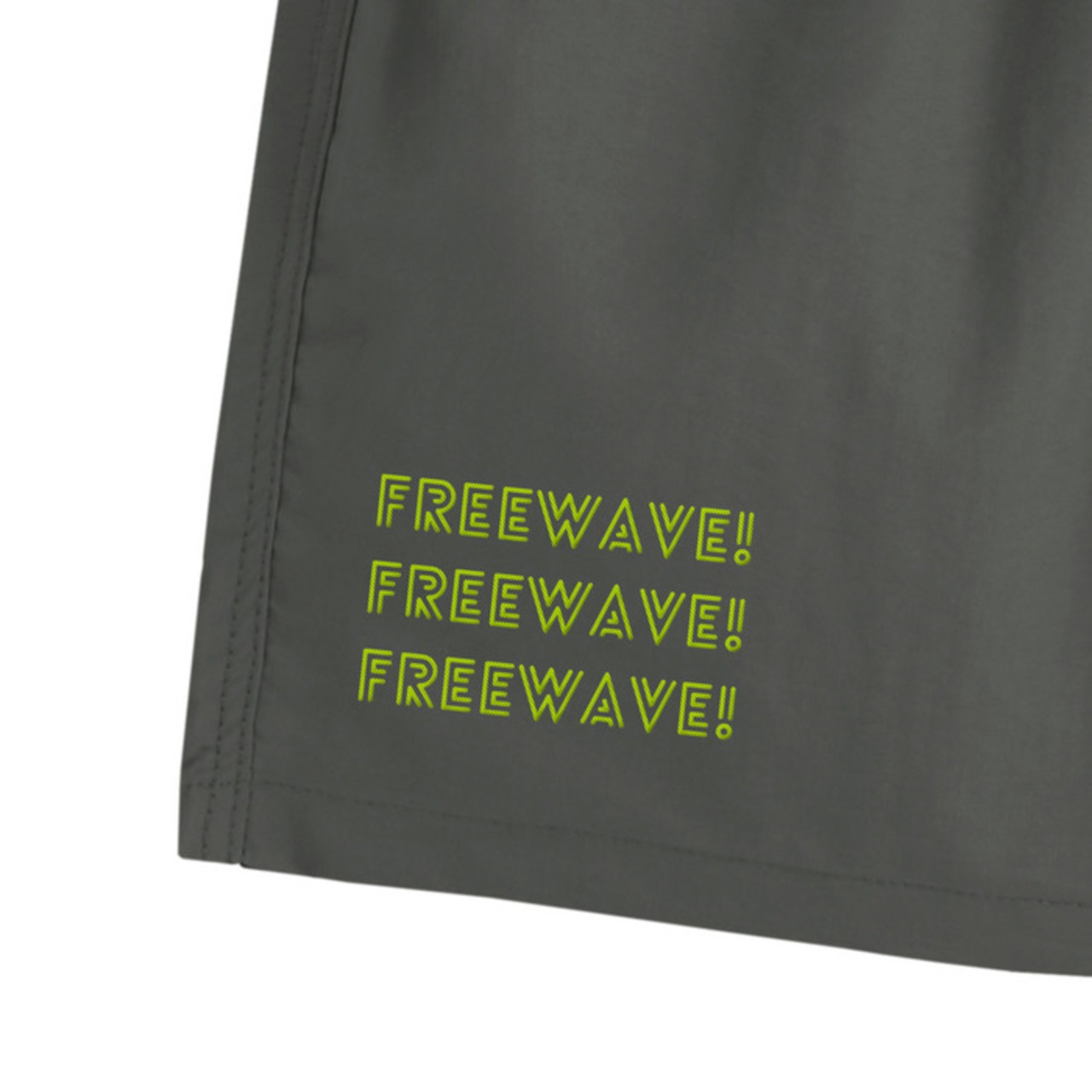 FREEWAVE 3連ロゴ サーフパンツ グレー