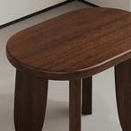 スツール ミニテーブル 無垢材 サイドテーブル ロースツール テーブル 飾り台 花台 ディスプレイ 台 棚 無垢材 アート デザイン 玄関 リビング