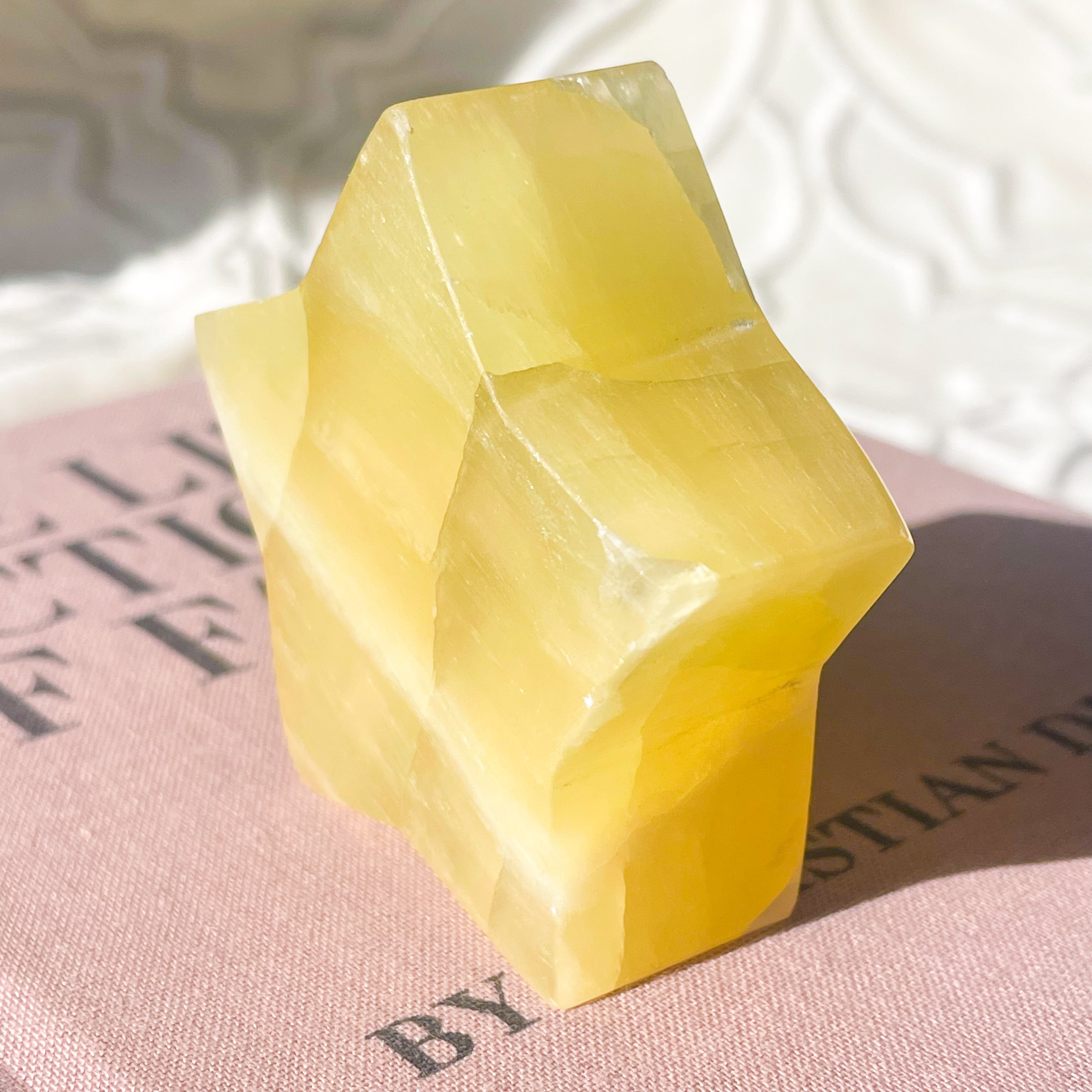 Lemon Calcite Star 3 ✧ レモンカルサイト | FLUXY - 天然石と