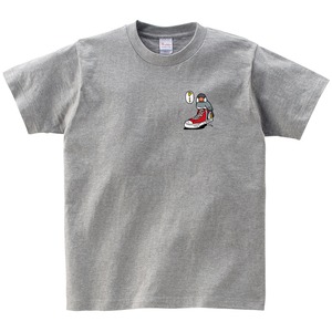 スニーカー 桜文鳥Tシャツ am72 おもしろtシャツ