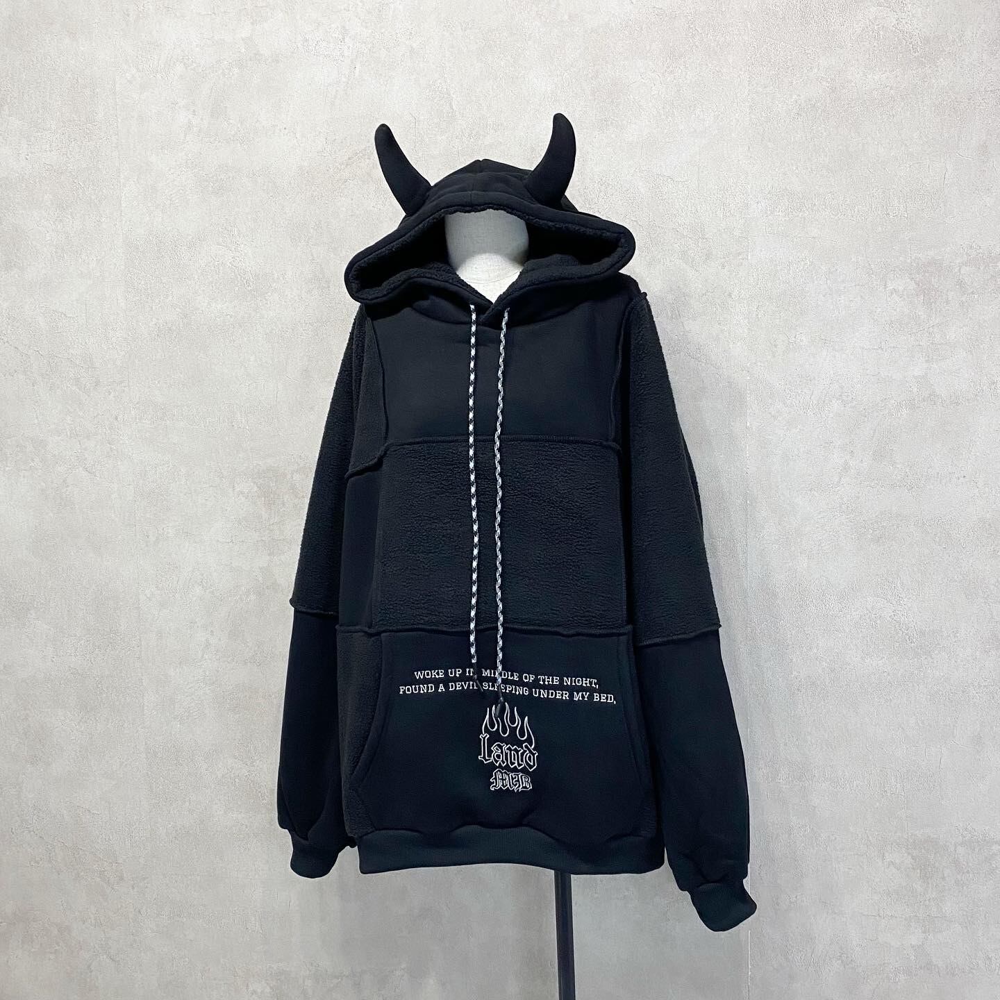 DEVIL HOODIE【LAND by milk boy】 | Schrodinger 