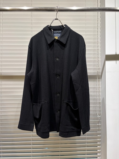 WOOL COMBED YARN SINGLE JERSEY RE SHIRT JACKET