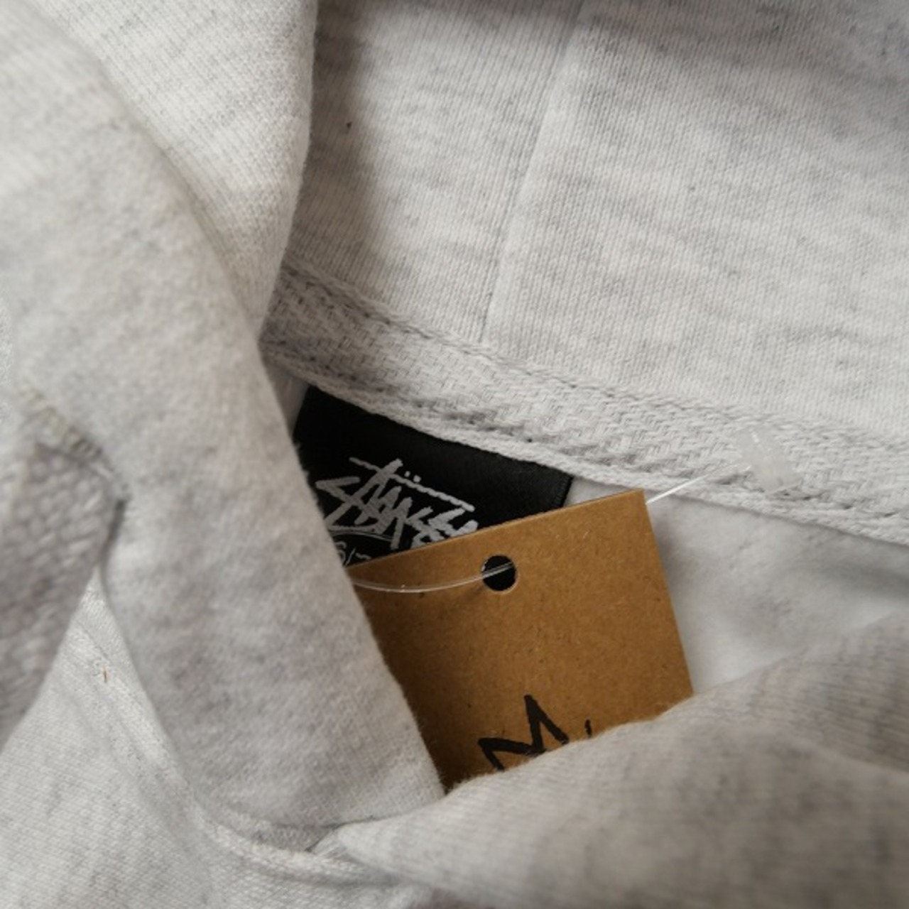 Size【M】 STUSSY ステューシー STOCK LOS ANGELES HOOD ASH HEATHER 