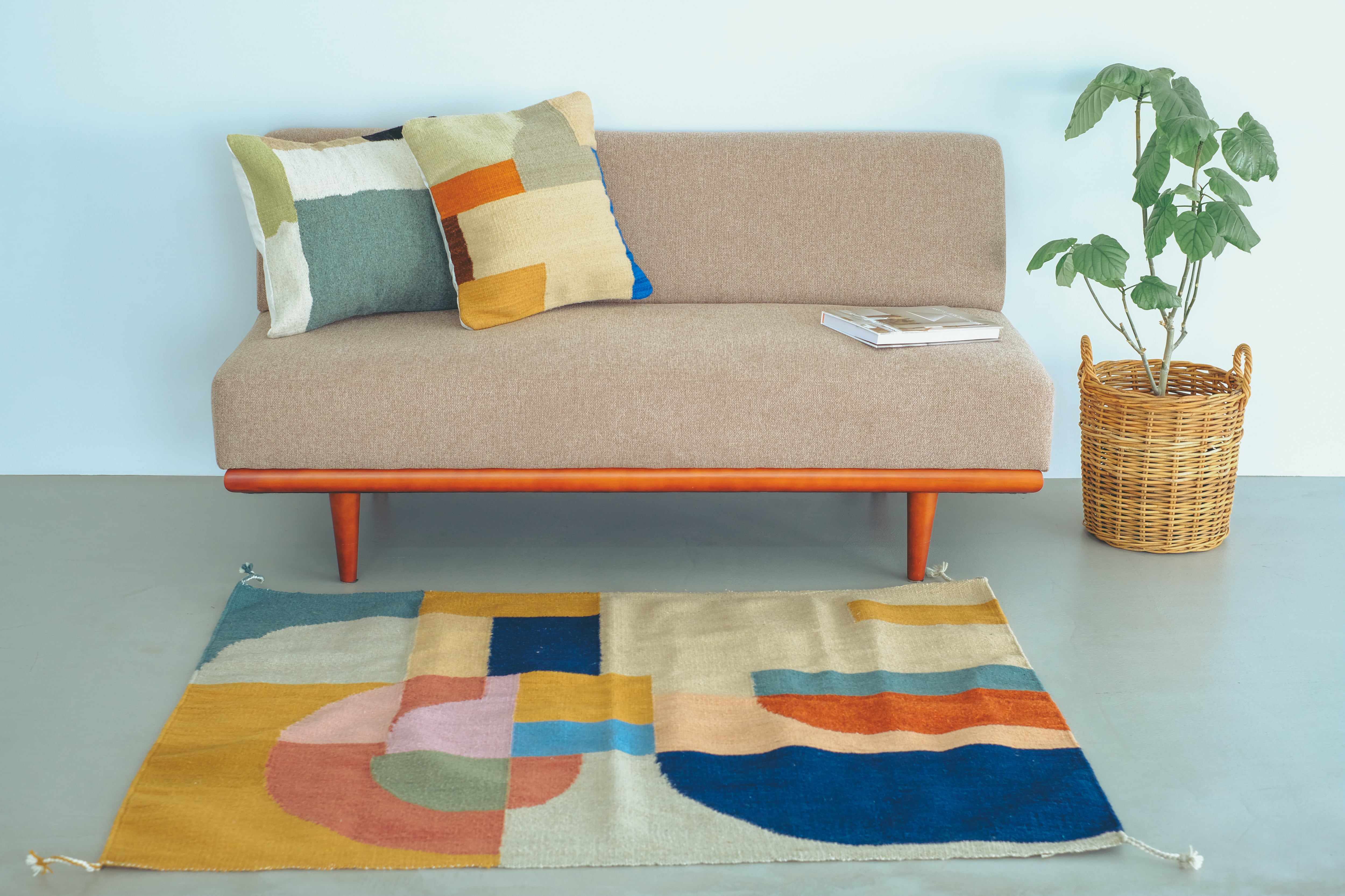 Zapoteco Tapete 100cm×140cm made in Mexico