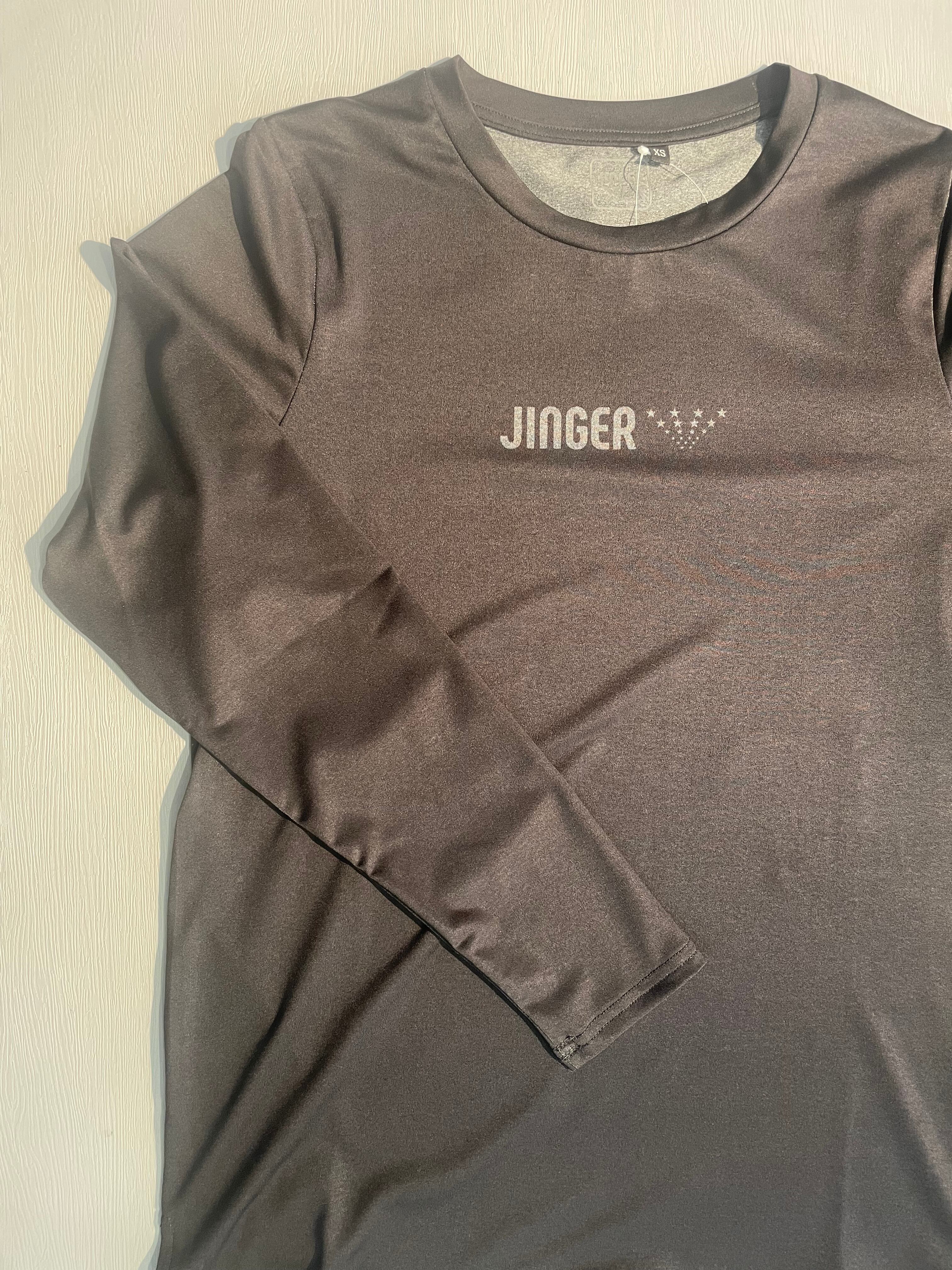 JINGER(ジンガー) ユニセックス・ランニングロングスリーブTシャツ【J
