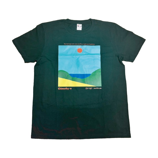 ひとつになる岬Tシャツ(ブラック)