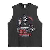 VINTAGE ストリート ゴーストフェイス Tシャツ T1792