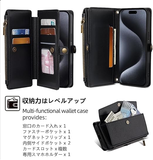 Xiaomi 14T Pro ケース 手帳型 通用 シャオミ14tプロ ショルダーケース