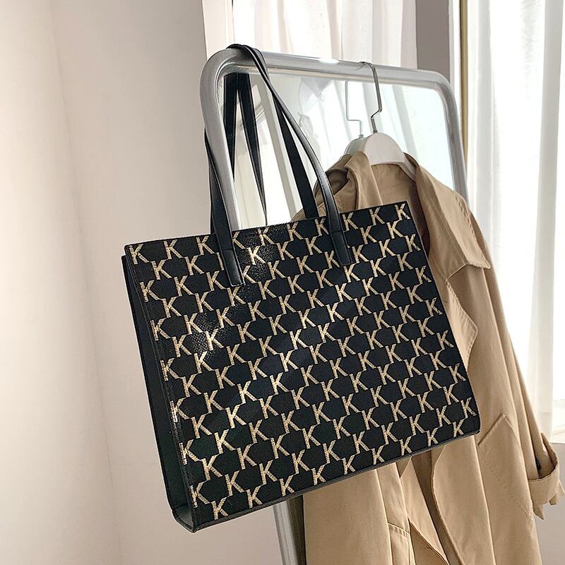 秋冬ビッグバッグレディース2020新しい流行のファッションネットレッド大容量ショルダーバッグワイルドインポータブルトートバッグ Tiancai_Wing_Bag35457452532