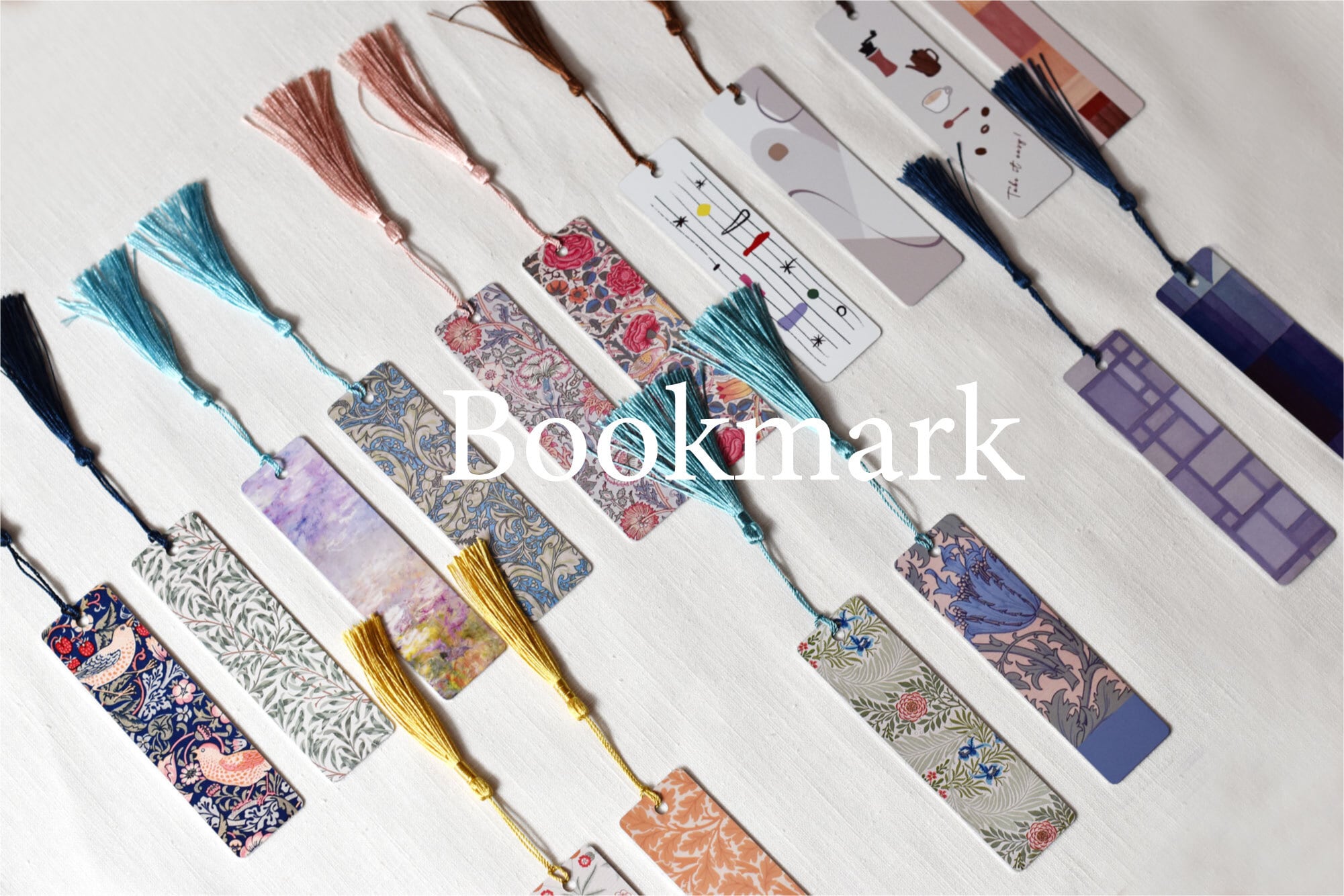 おしゃれな しおり ブックマーカー ブックマーク 栞 北欧 全8種類 本