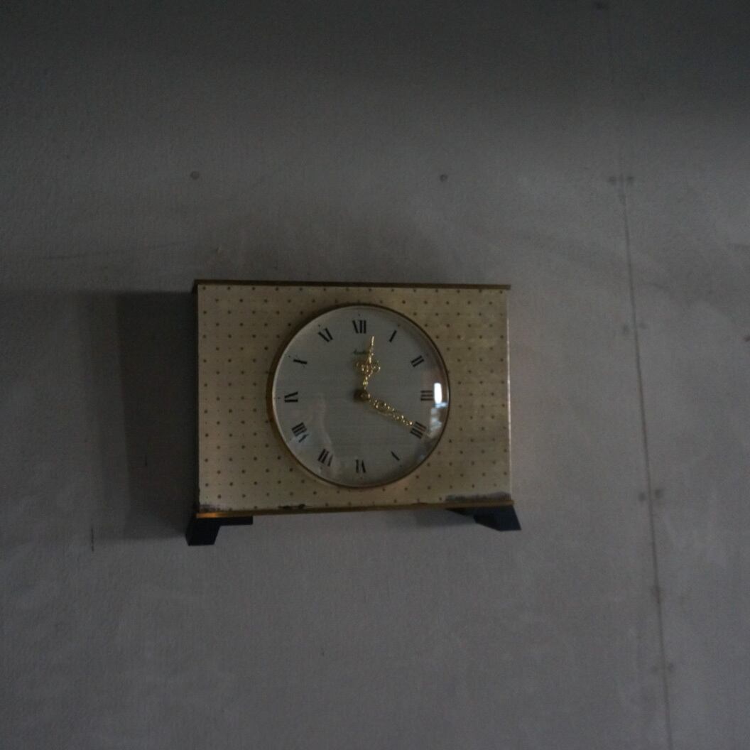 古いドイツの置き時計