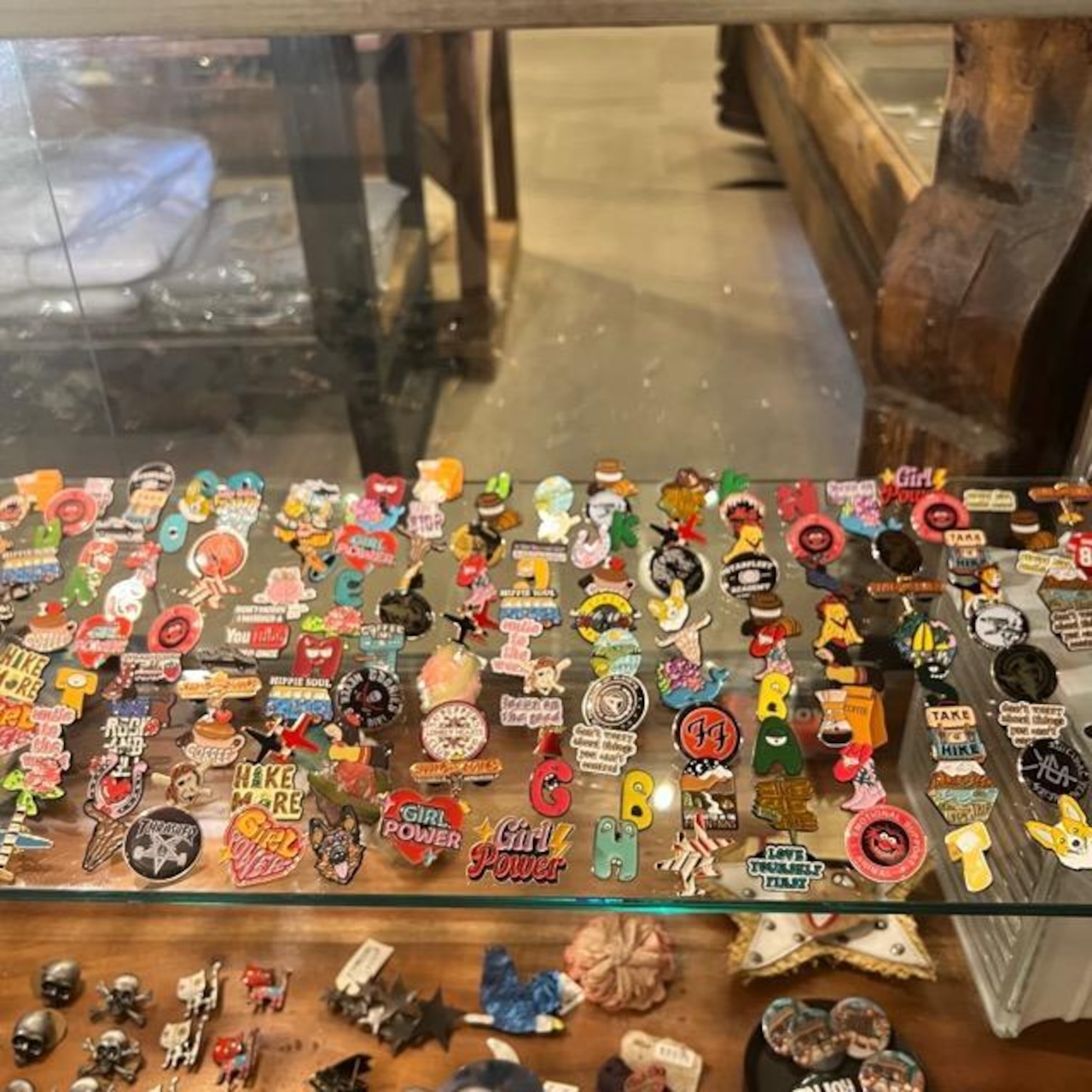 TOPANGA Jewelry　pin brooch　Candy Heart Girl Power　ピンブローチ　キャンディーハートガールパワー　プレゼント　ギフト　
