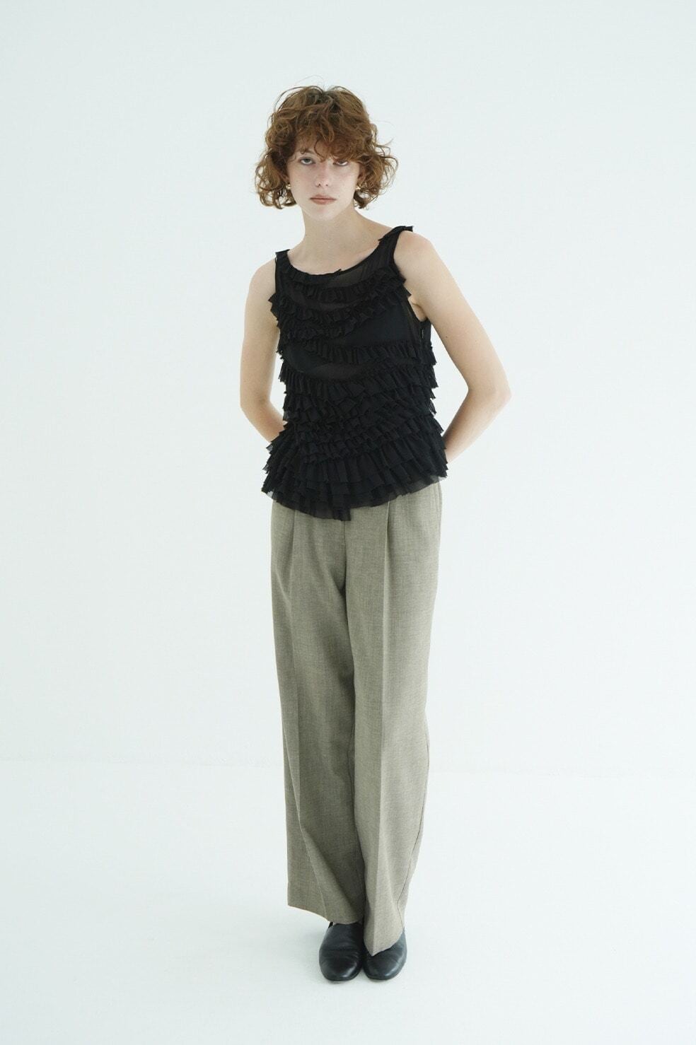 CLANE 2WAY TUCK STRAIGHT PANTS | FLICKA ASHIYA