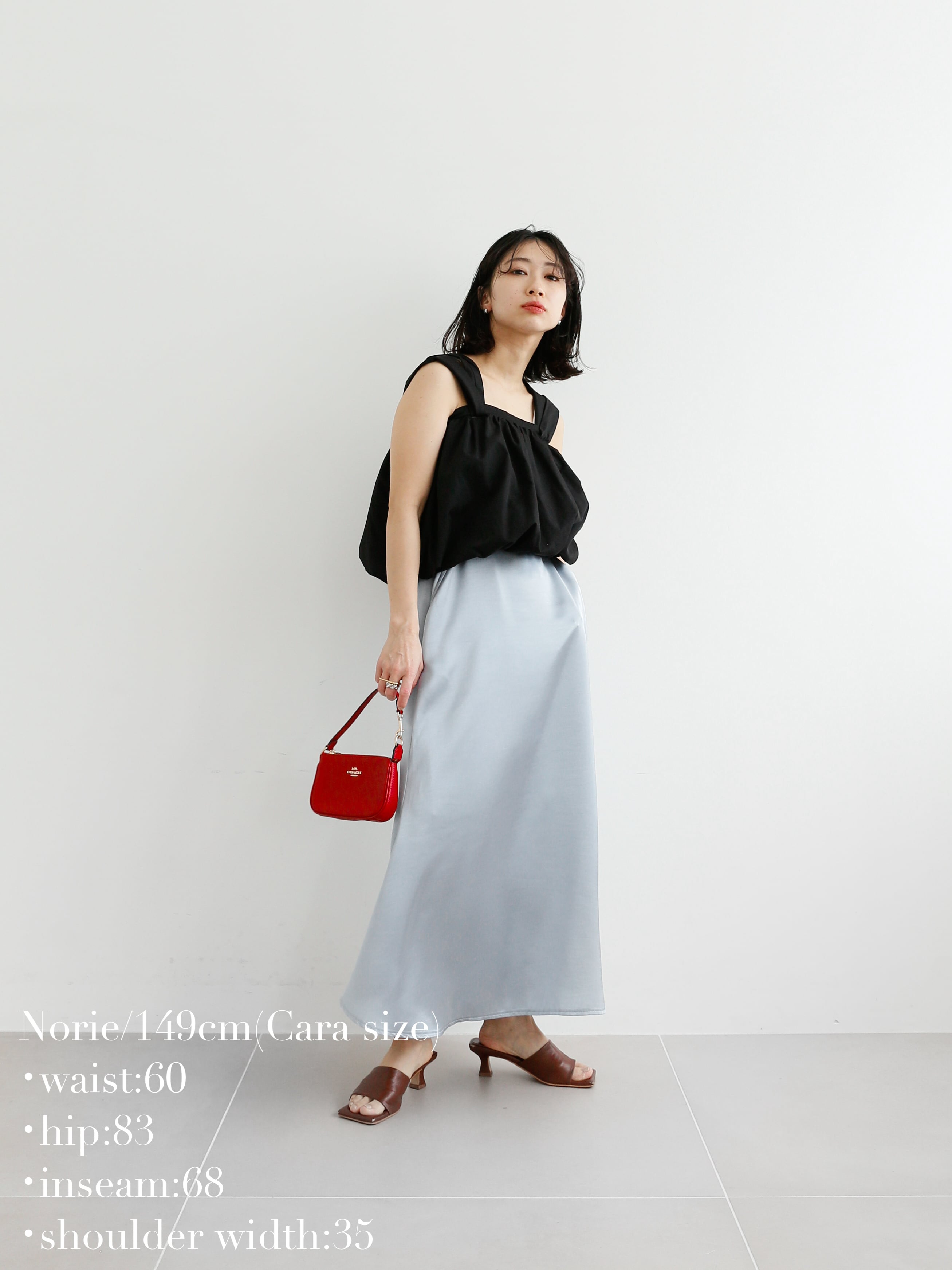 twist strap balloon tops | Katrin TOKYO