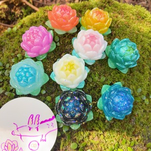 龍神さま＊幸せを呼ぶ蓮の花オルゴナイトセット