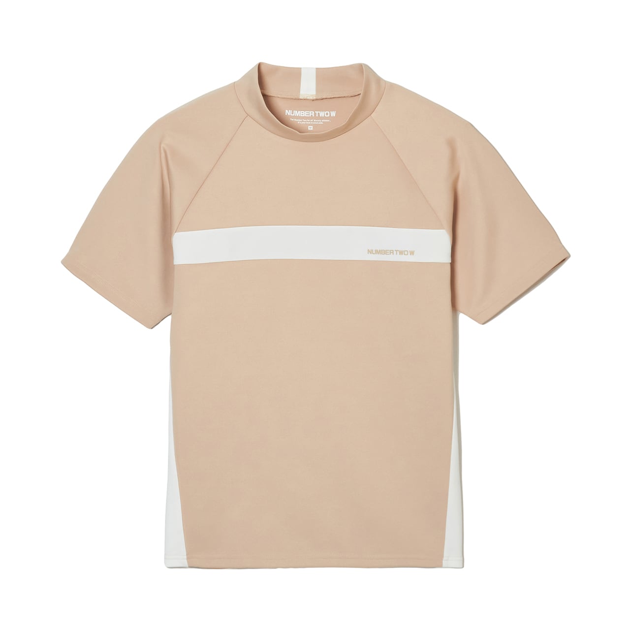 Men's - Stretch Mock Neck - Beige | NUMBER TWO W 公式オンライン